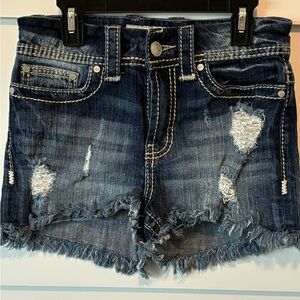 BKE Stella destructed shorts sz 25